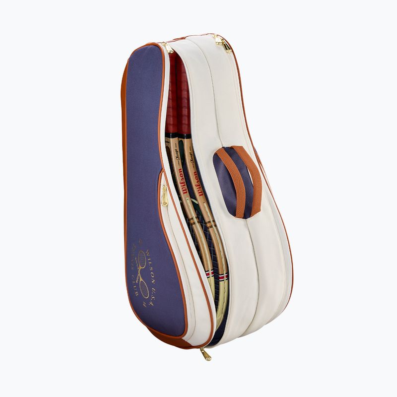 Wilson Heritage Tennistasche V2 6Pk cream/clay/navy 5