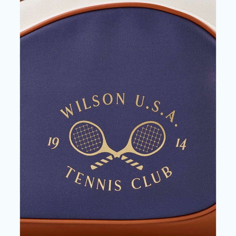 Wilson Heritage Tennistasche V2 6Pk cream/clay/navy 8