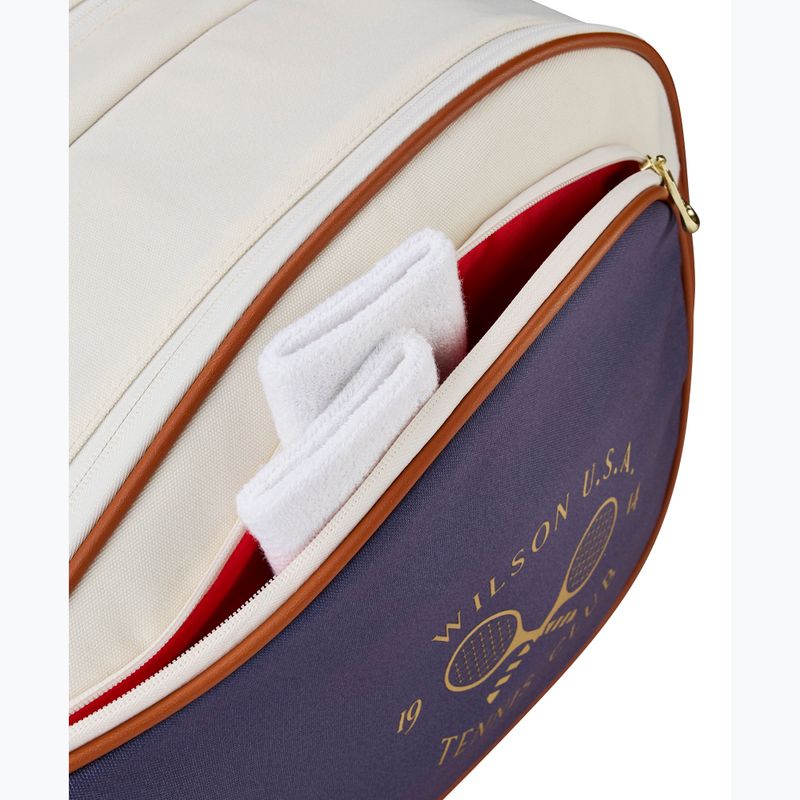 Wilson Heritage Tennistasche V2 12Pk cream/clay/navy 6