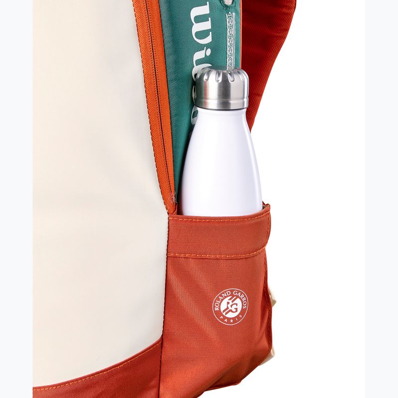 Wilson Roland Garros 2026 cream/clay/green Tennisschulrucksack 5