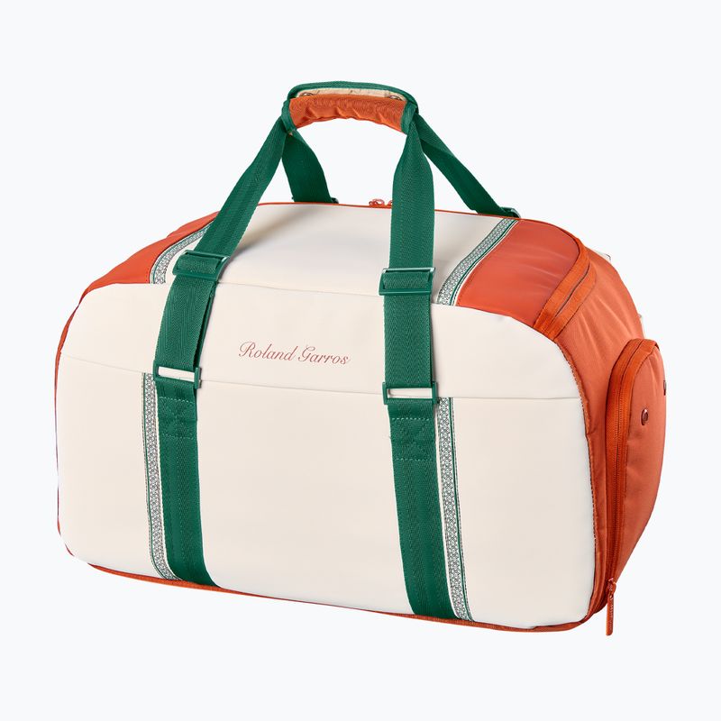 Wilson Roland Garros Small Duffel Tennistasche 2026 cream/clay/green 2