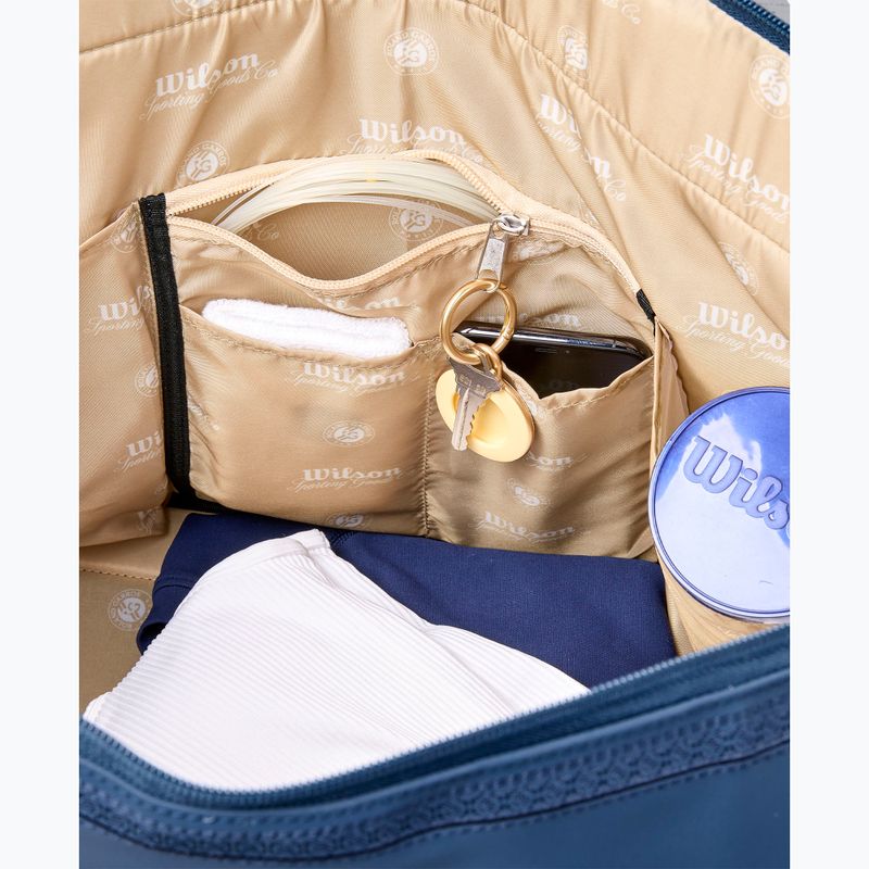 Wilson Roland Garros Session De Soiree Large Duffel Tennistasche 2026 navy/clay 8