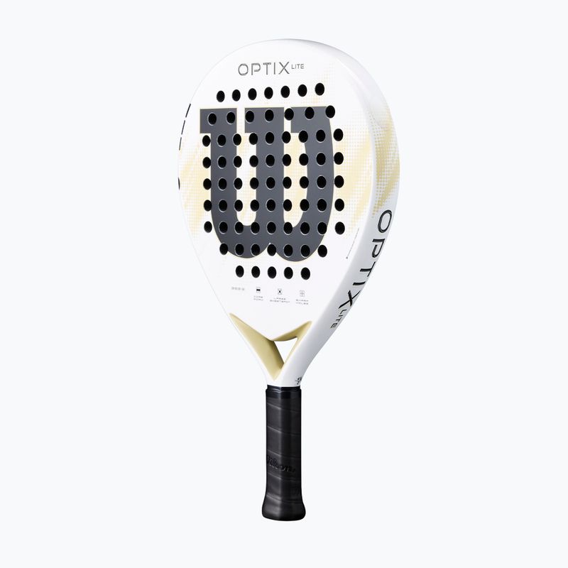 Padel-Schläger Wilson Optix V2 Lite white 3