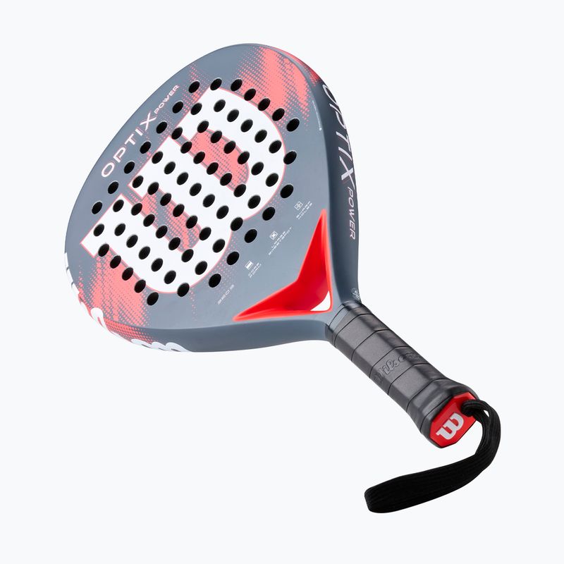 Padelracket Wilson Optix V2 Power red 4