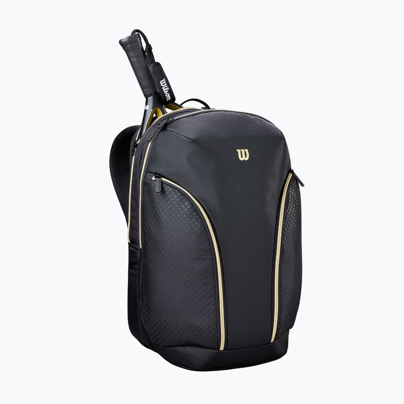 Padel-Rucksack Wilson Defy Padel black/gold 3
