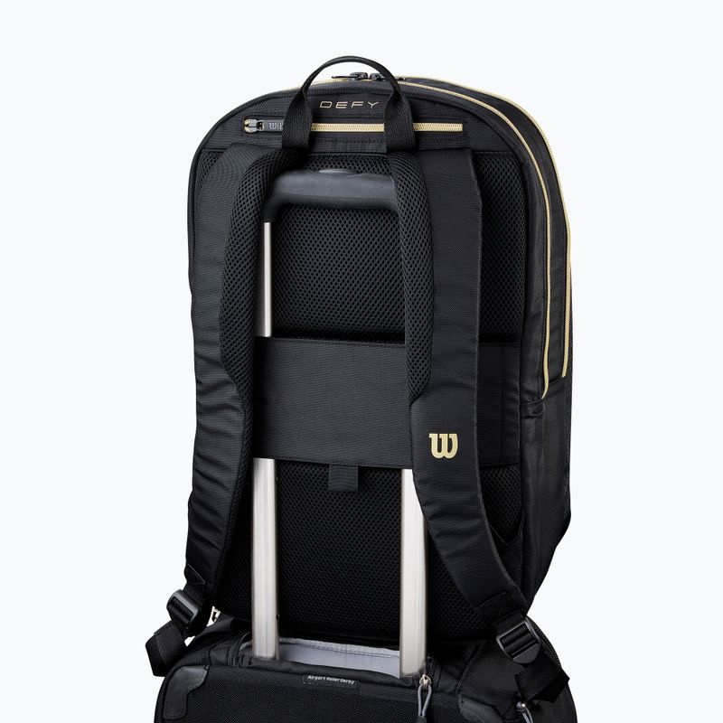 Padel-Rucksack Wilson Defy Padel black/gold 4