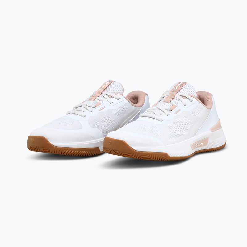 Damentennisschuhe Wilson Intrigue Pro white/cameo rose/gum 10