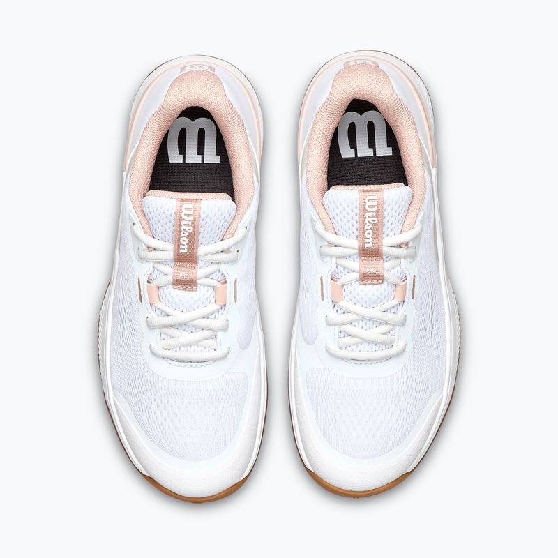 Damentennisschuhe Wilson Intrigue Pro white/cameo rose/gum 12