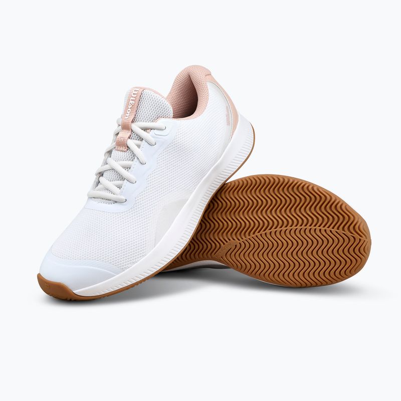 Damentennisschuhe Wilson Intrigue Lite white/cameo rose/gum 14