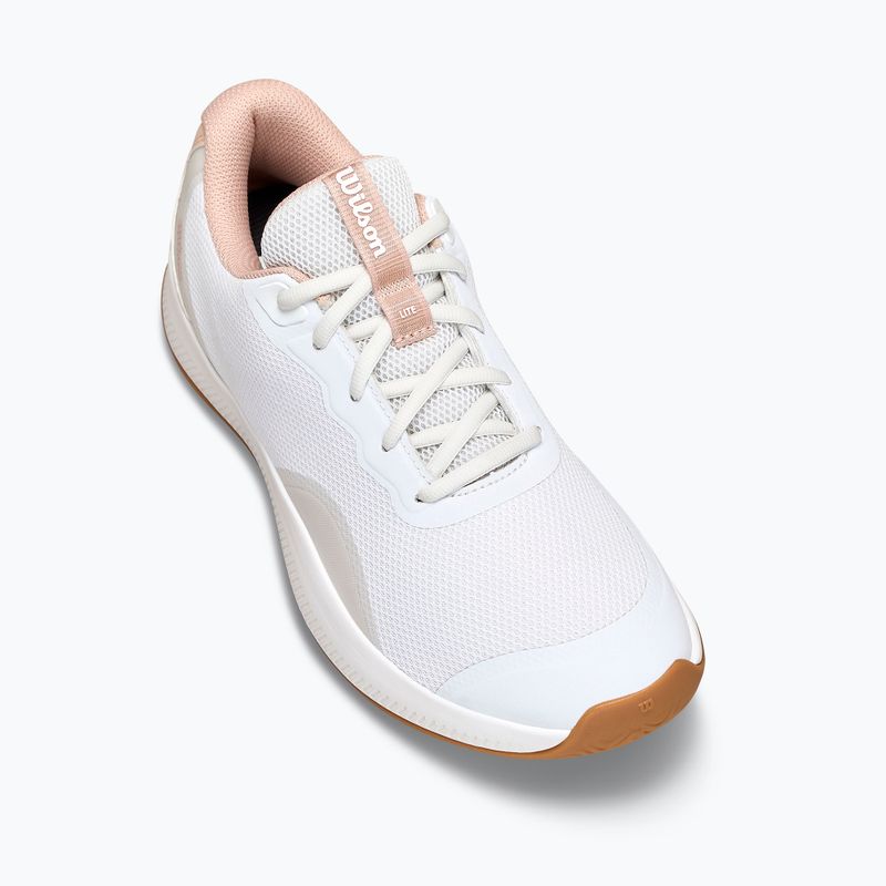 Damentennisschuhe Wilson Intrigue Lite white/cameo rose/gum 15