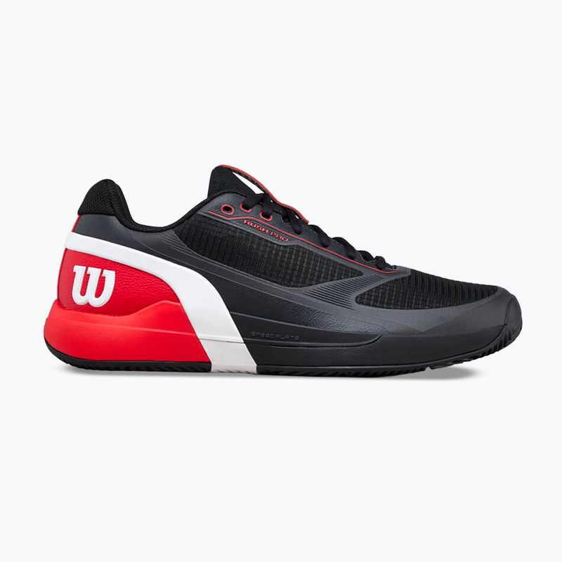 Herren-Tennisschuhe Wilson Rush Pro 5 Clay black/infrared/white 8