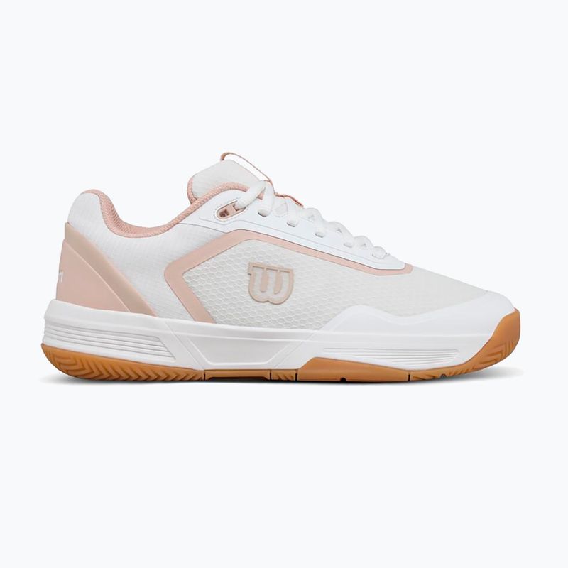 Damentennisschuhe Wilson Courtglide white/cameo rose/gum 8