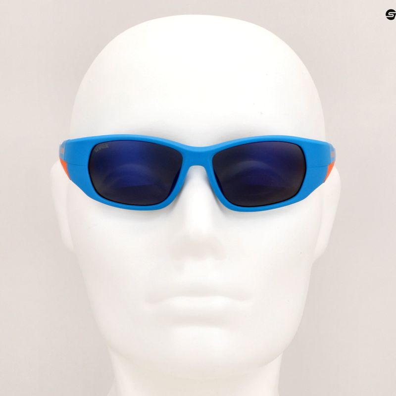 UVEX Kindersonnenbrille Sportstyle 514 blau matt/verspiegelt blau 6