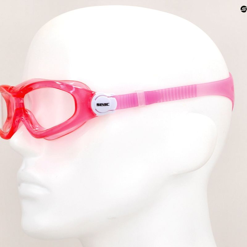 Schwimmmaske Taucherbrille Kinder SEAC Matt pink 8