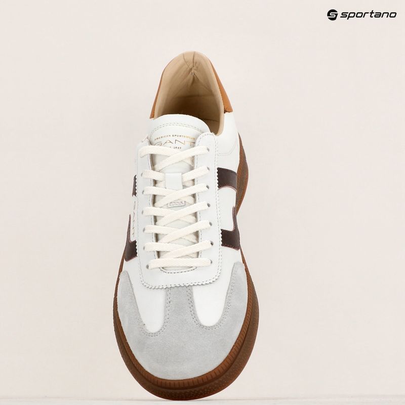 GANT Herrenschuhe Cuzmo weiß/burgunderrot 10