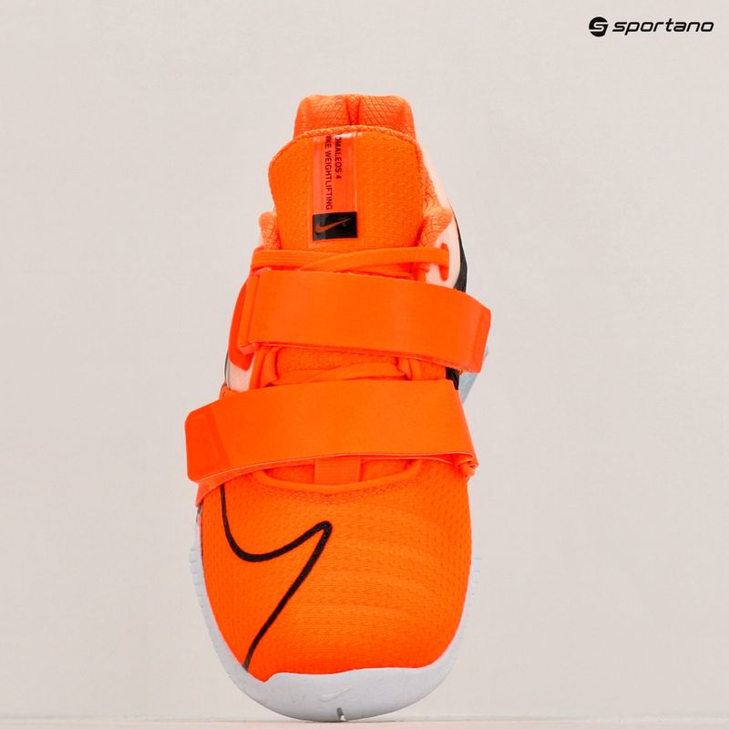 Nike Romaleos 4 orange/schwarz/weiß Gewichtheberschuh 9