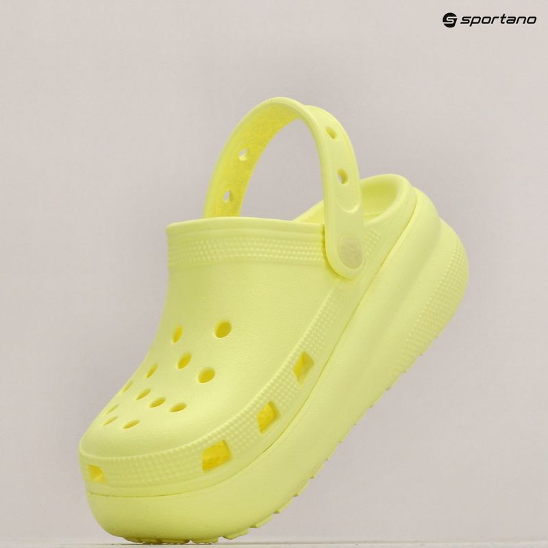 Crocs Classic Cutie Clog sulphur Kinder-Flip-Flops 10