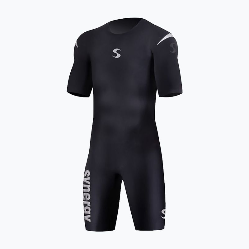 Herren-Triathlonanzug Synergy Synskin 3 SS black