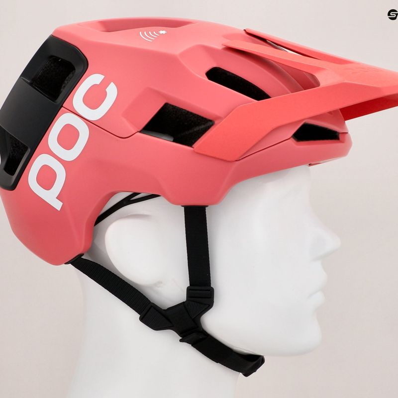 Fahrrad Helm POC Kortal Race MIPS ammolite coral/uranium black matt 8