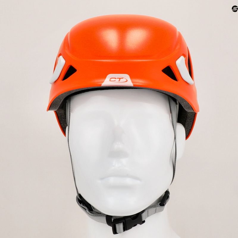 Climbing Technology Galaxy orange/weißer Kletterhelm 11
