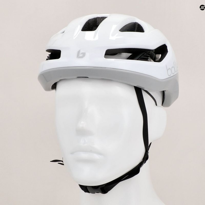 Bollé Eco Avio Pure weiß/grau glänzend Fahrradhelm 11