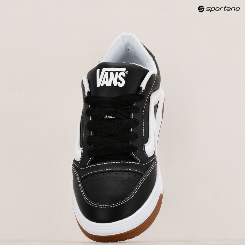 Herren Vans Hylane Schwarz/Weiß/Gum Schuhe 11