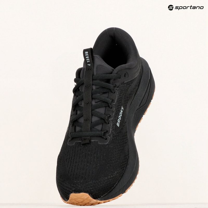 Herren Laufschuhe Brooks Revel 7 schwarz/schwarz 18