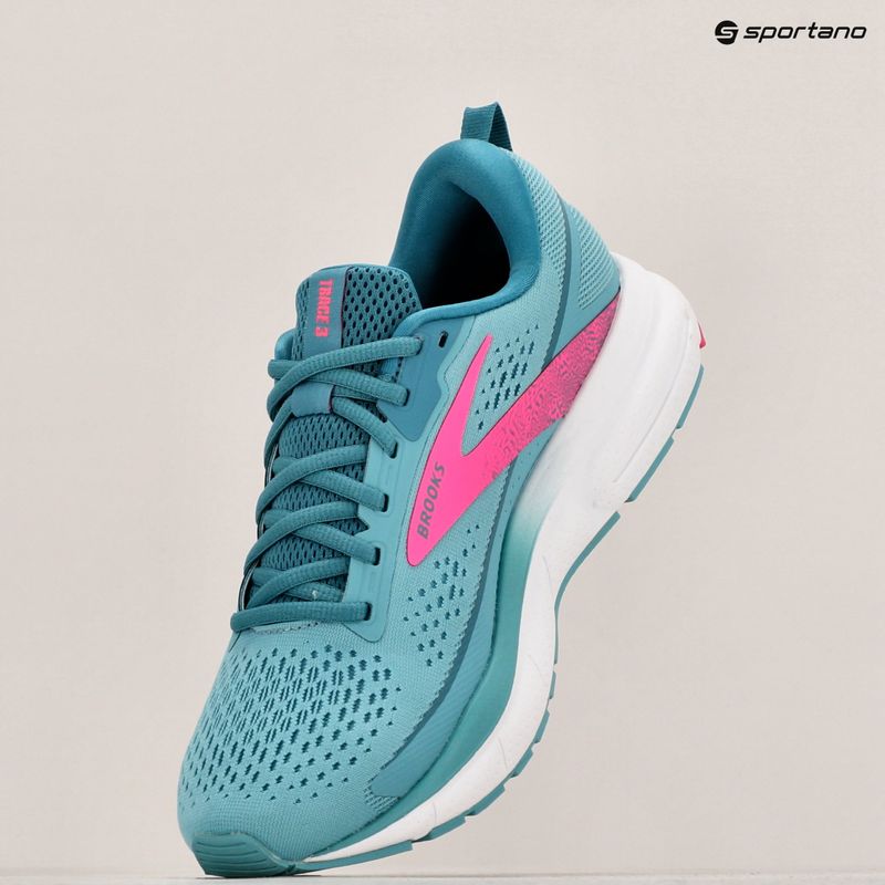 Brooks Trace 3 Damen Laufschuhe aqua/storm/pink 18