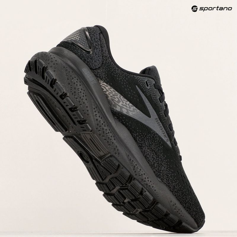 Brooks Ghost 16 Damen Laufschuhe schwarz/schwarz/ebony 10
