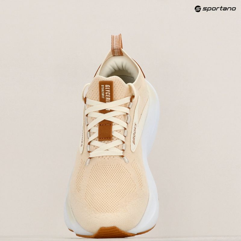 Glycerin StealthFit 21 Damen Laufschuhe Marshmallow/Creme/Keks 18