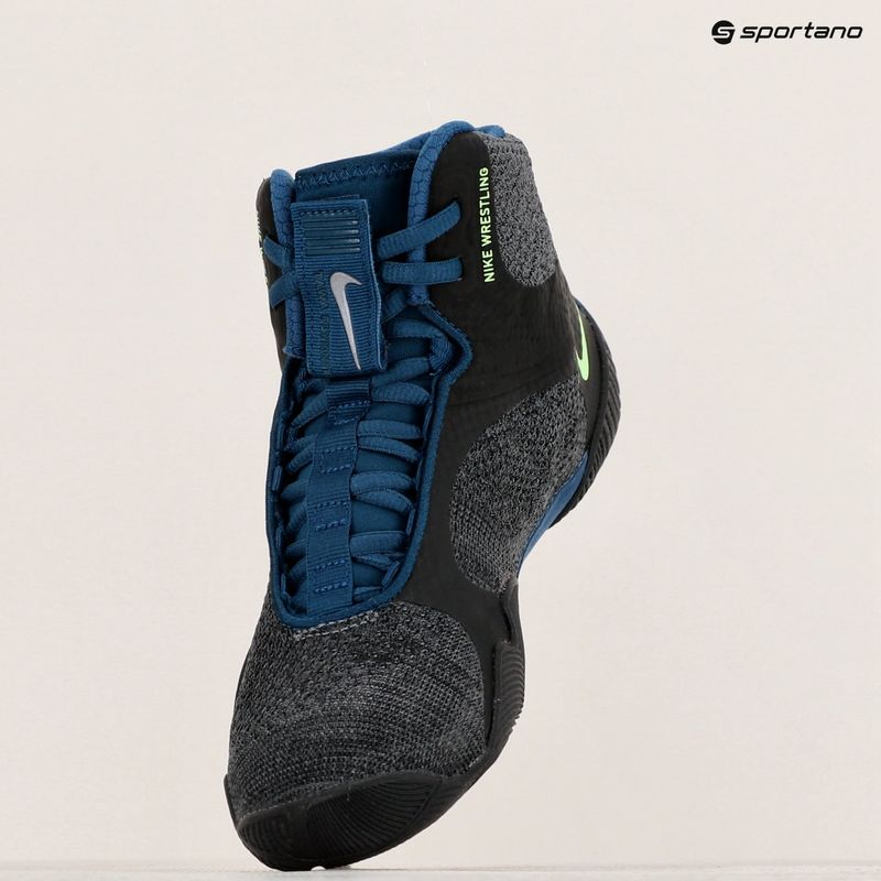 Nike Tawa Ringerschuhe anthrazit/valerianisch blau 9