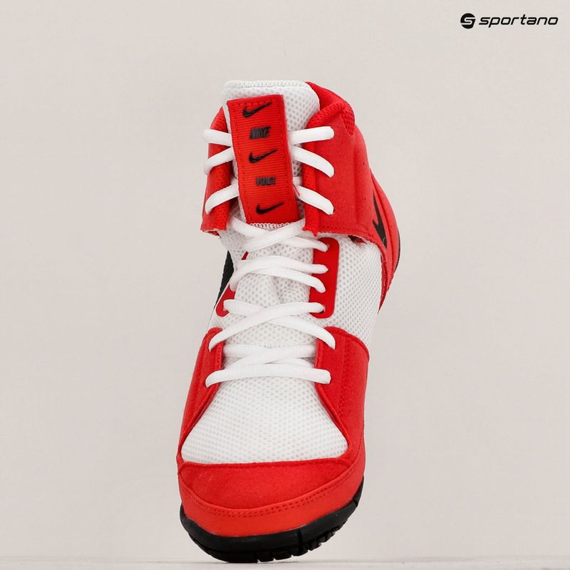 Nike Fury University Rot/Weiß/Schwarz Ringen Schuhe 9