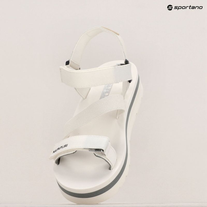 Napapijri Damen Sandalen NP0A4HKVCO hell weiß