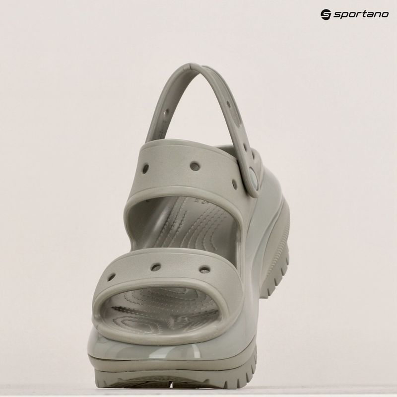 Damen Crocs Mega Crush Elefant grau Sandalen 17