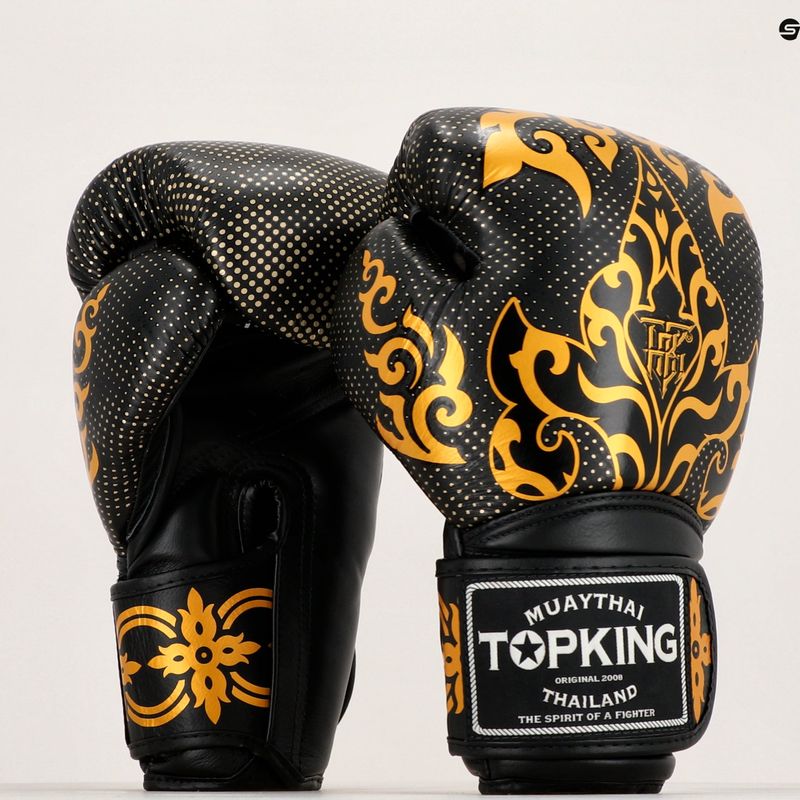 Top King Boxhandschuhe Kanok schwarz 6