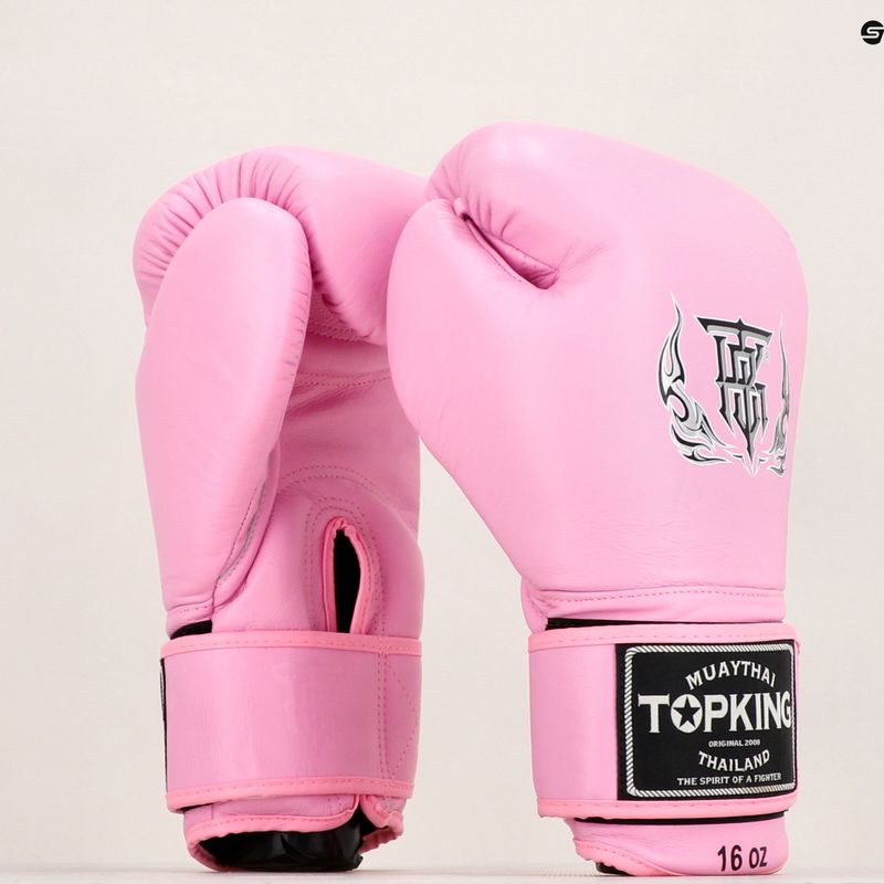 Top King Muay Thai Ultimate rosa Boxhandschuhe 6