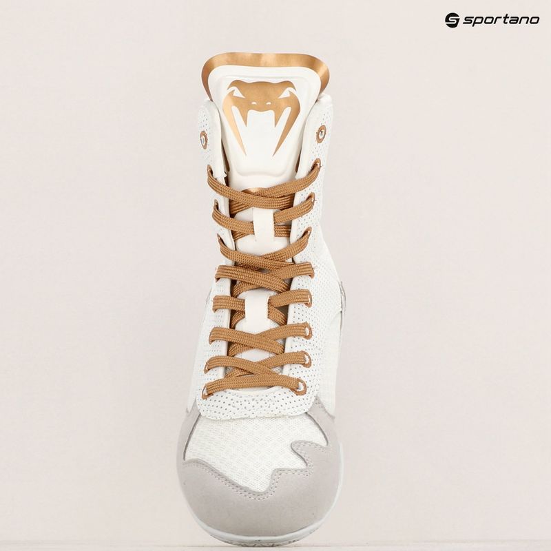 Venum Elite Boxing Stiefel weiß/gold 20