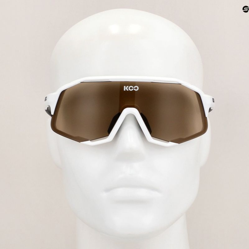 Koo Demos weiß/photochromatische rosa Sonnenbrille 2