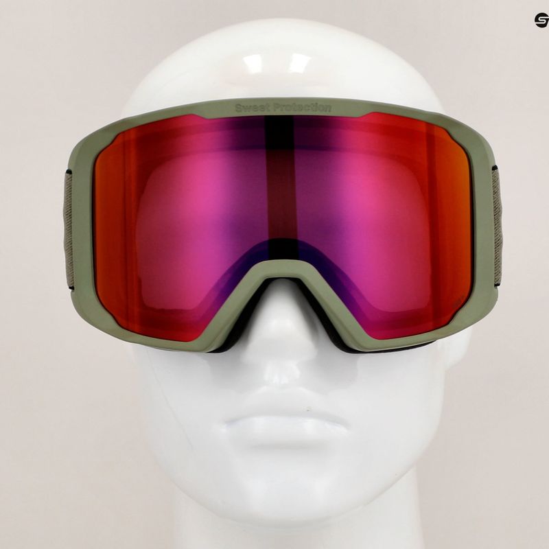 Sweet Protection Durden RIG Reflect bixbite/woodland/wood fade Skibrille 9