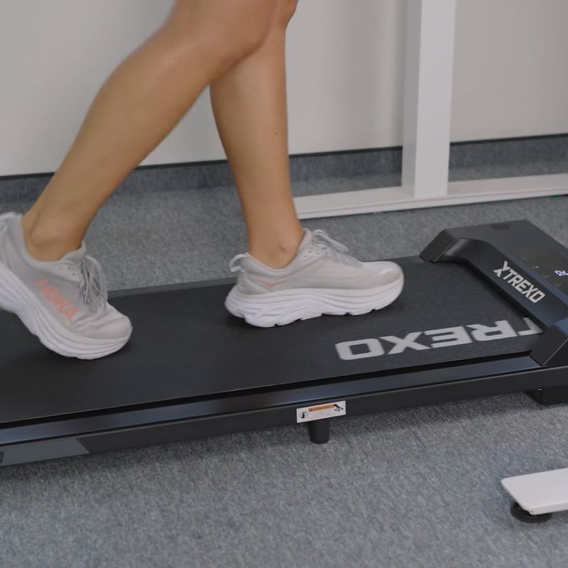 XTREXO Walking Pad W100 elektrisches Laufband schwarz 17