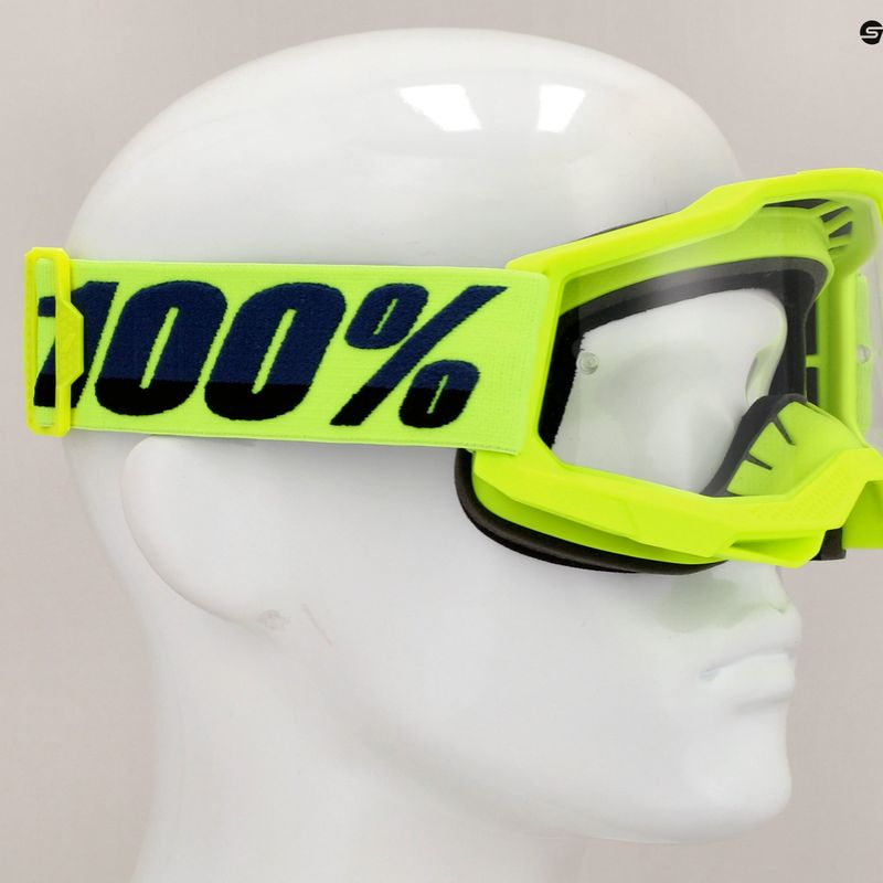 100% Accuri 2 fluo/gelb/klar Fahrradbrille