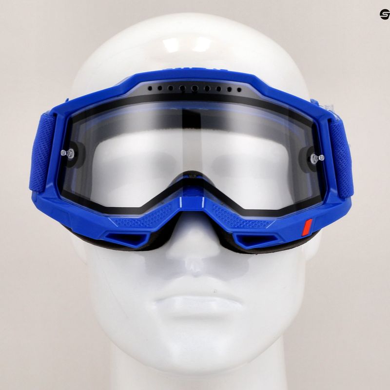 100% Accuri 2 Enduro MTB blau/klar Fahrradbrille 7