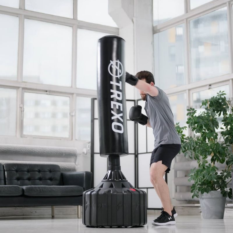 TREXO Boxsack schwarz SPB-180 15