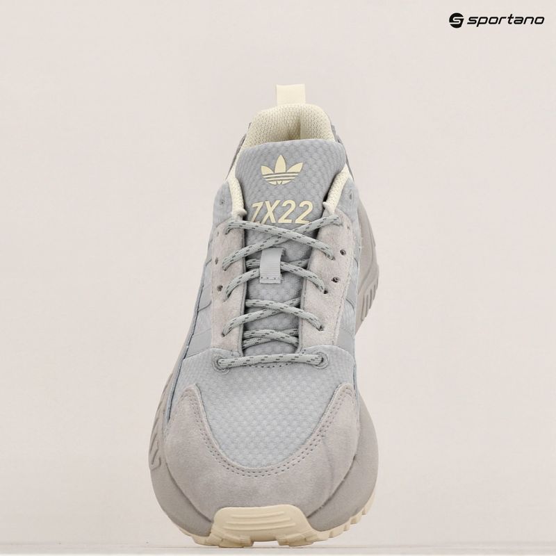 Kinderschuhe adidas ZX 22 grau zwei/cremeweiß 9