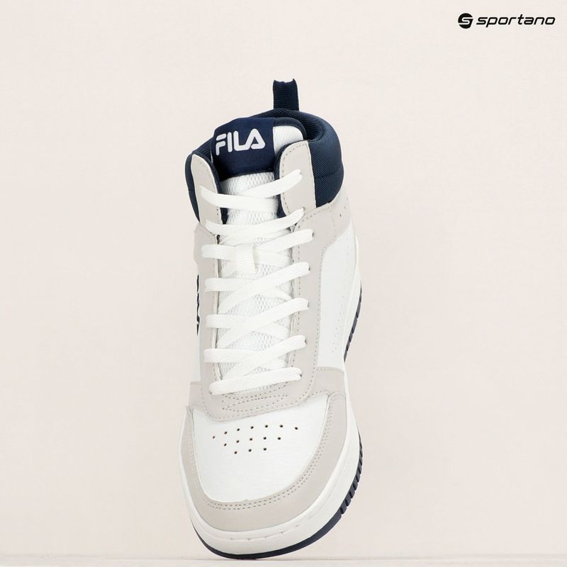 FILA Herrenschuhe Rega Mid weiß/fila navy 10