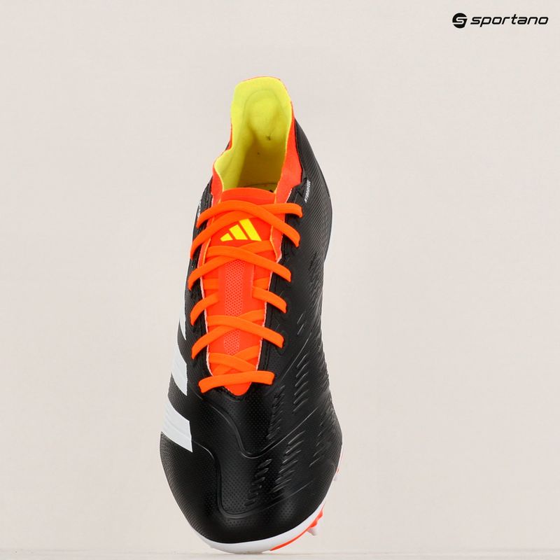 Fußballschuhe adidas Predator League FG core black/cloud white/solar red 10