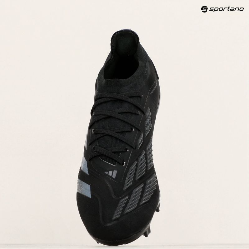 adidas Predator Pro FG Herren Fußballschuhe schwarz/karbon 10