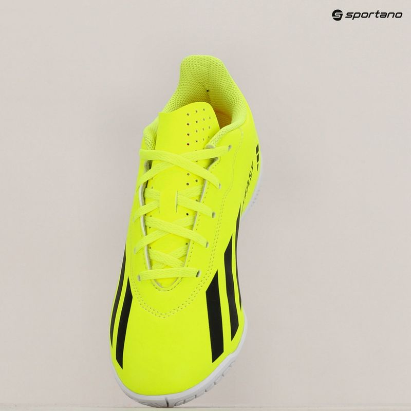 Kinder-Fußballschuhe adidas X Crazyfast Club IN team solar yellow/core black/cloud white