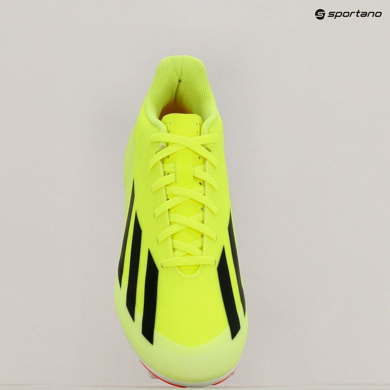 Herren adidas X Crazyfast Club FxG Team Fußballschuhe Solar Gelb/Core Schwarz/Cloud White 11