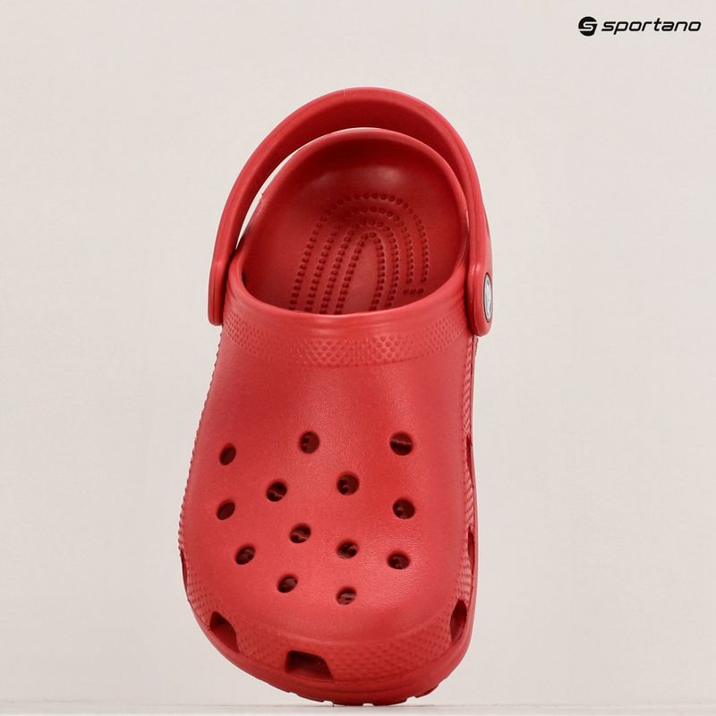 Kinder Pantoletten Crocs Classic Kids Clog rot 206991